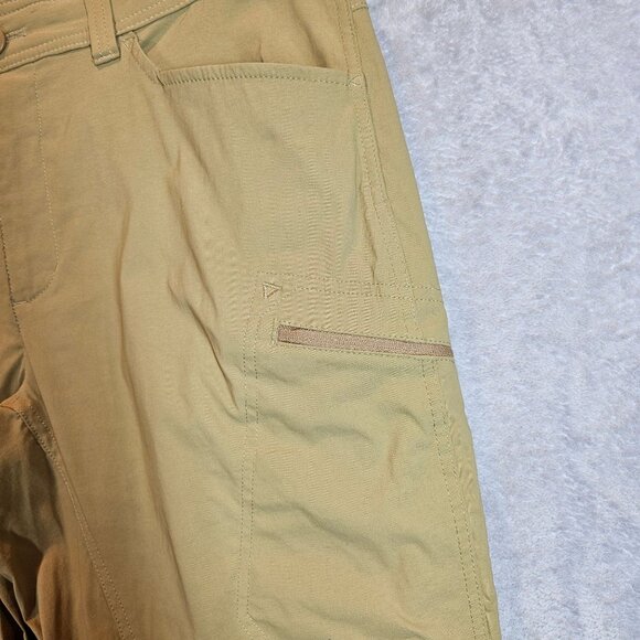Eddie Bauer Mens First Ascent Guide Pro Pants 38 x 30 Cargo Hiking Khaki Tan - Picture 9 of 15